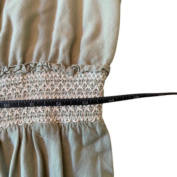 Japna Sage Green Wide Leg Crop Jumper Size Large 700E - Picture 8 of 9